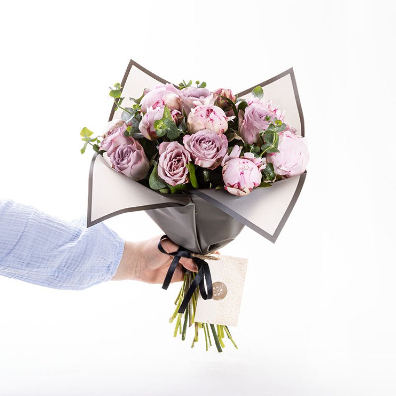 Lover’s Dilemma – Büyük Pembe Şakayık Buketi